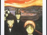 an image of a painting of a group of people with hats on