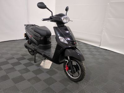 an image of a scooter parked in a garage