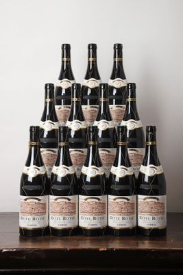 12 B CÔTE-RÔTIE LA MOULINE (Caisse Bois d'origine) - 2011 - …