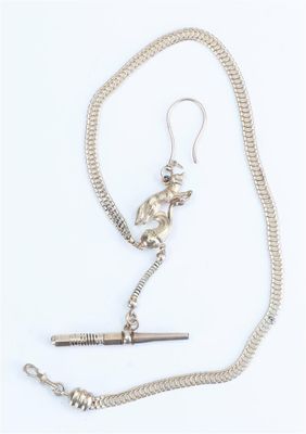 silver plated necklace and earrings with a horse on a chain