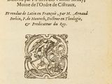 un vieux livre avec l'image d'un homme à cheval