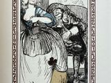 an image of a picture of a woman in a dress and a man in a suit