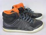 Baskets montantes Nike Air Force noir / orange / blanc, taille 44
