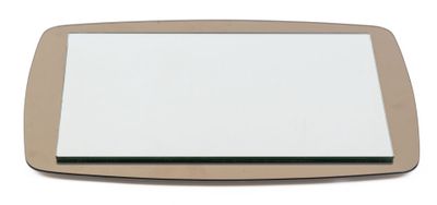a picture of a mirror that is on a table
