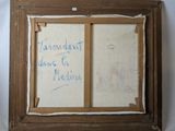 a picture of a picture of a window with a message written on it