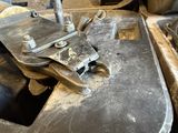 a close up of a metal object on a table