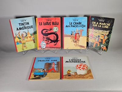 Jeu De Plateau Tintin Et Milou - 'Vers La Lune' - Complet - Boitier D'Origine