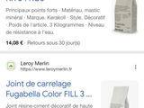 two screenshots of different products displayed on the same page