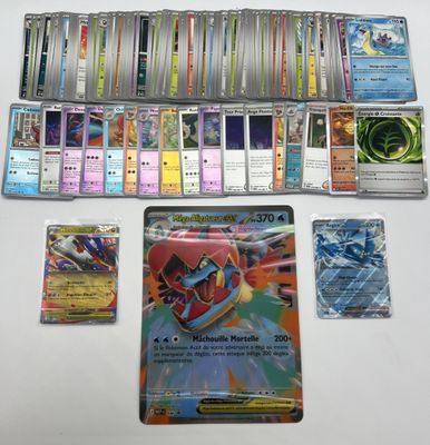 pokemon trading card game with a lot of cards and a lot of cards