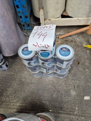 Lot de 10 pots de peinture intérieure Dulux Valentine Crème …