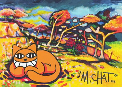 M.CHAT (Thoma Vuille)(1977), Estaque Braque 1906, 2021, Séri…