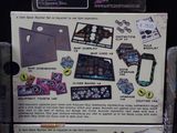 a sign that has a bunch of items on it
