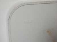 AMI Suite de 4 cache-pot de forme quadrangulaire en abs blan… (photo 5)