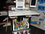 an image of a sewing machine in a craft room