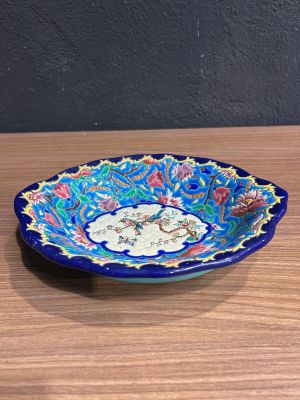 Vide poche en Longwy longueur 28 cm hauteur 5 cm