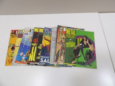 Lot de 10 magazines METAL HURLANT *OCCASION*