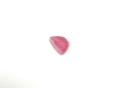 a pink flower that is on a white surface