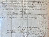 an old document that has been kept on a table