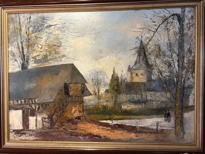 B. DAVY. Promeneurs. HST