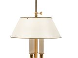 an image of a table lamp with a white shade on it