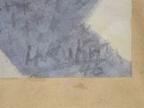 a picture of a picture of a painting on a piece of paper