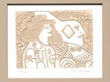 une image d'un dessin d'un homme et d'une femme