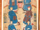 an image of a painting of a group of people in a room