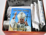 a book in a box that is sitting on a table