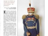 magazine article about the military uniform of the french army