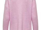 a picture of a pink sweater on a white background