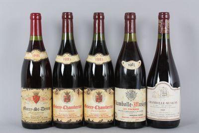 1 B CHAMBOLLE-MUSIGNY LES CHARMES (1° Cru) e.t.h avec accroc…