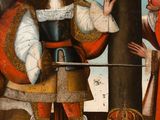 an image of a painting of a group of people standing next to each other