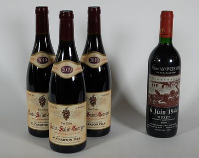 LOT DE 3 BOUTEILLES Nuits-St-Georges, Les Crets, Domaine C. …
