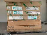 many boxes that are stacked on top of each other