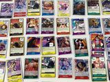 a lot of different cards on the table together