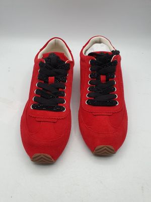 KURT GEIGER LONDON - Sneakers Islington - Daim rouge - Taill…