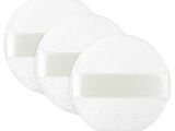 Lot de 3 disques démaquillants réutilisables avec bande élastique