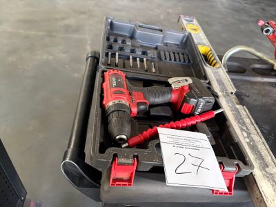a box of tools that are sitting on a table