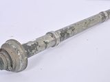 a metal pipe that is sitting on a table