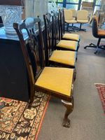 Quatre chaises, en bois mouluré, Travail Anglais (photo 2)