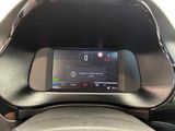 a car dashboard with a digital display on it