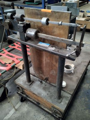 Bascule de précision 500kg Type DR, modèle ancien, sur un chariot - Photo 1