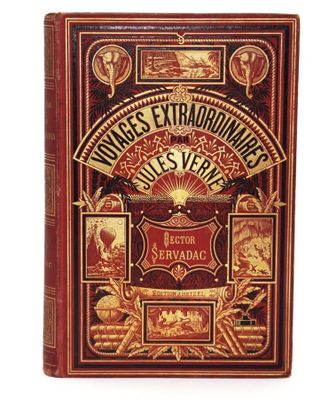 un vieux livre avec l'image d'un homme et d'une femme