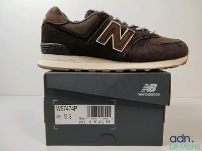 New Balance 574 en daim marron