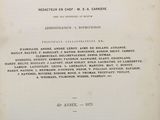 an old book with a black and white title on it