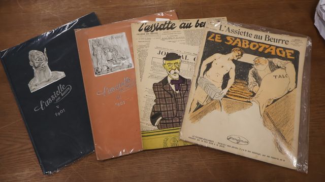 Revues « l’assiette au beurre » 1901(x2), 1910, 1907