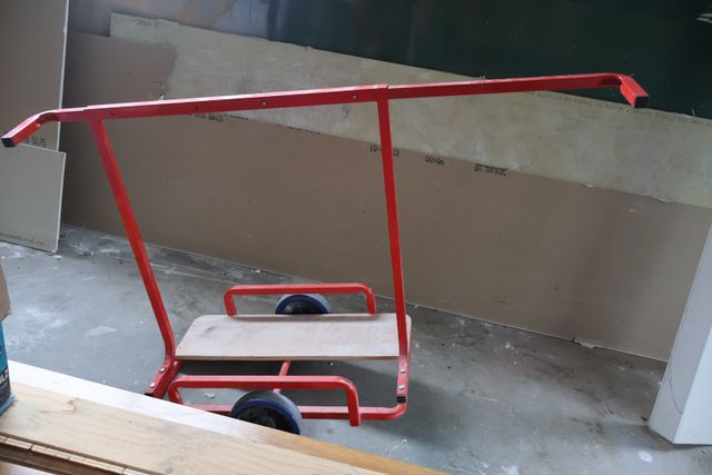 Chariot à placo