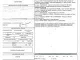 un gros plan d'un document portant un code-barres