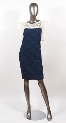 CLASS Roberto CAVALLI Robe sans manche bicolore partiellemen…