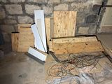 a pile of electrical wires and wires on the floor